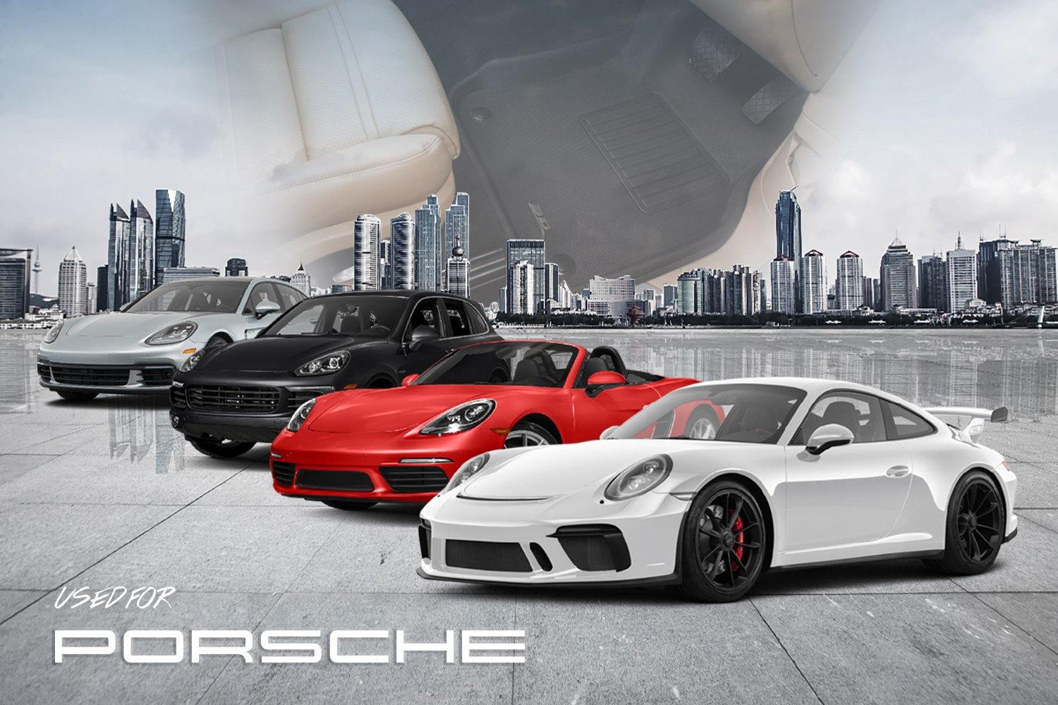 3D®PREMIUM - PORSCHE - 3D Mats Malaysia Sdn Bhd