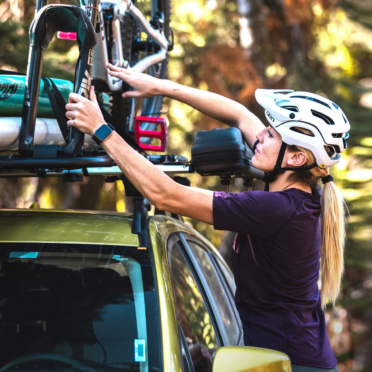 3D BIKE CARRIER KIT - ROOF TOP BASKET FORK MOUNT